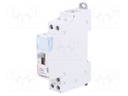 Contactor: 2-pole installation; NO x2; 230VAC; 25A; DIN; SM400