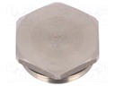 Stopper; PG21; IP68; Mat: stainless steel; Man.series: V-INOX-NBR