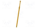 Needle-like test probe; Operational spring compression: 4.3mm