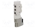 Electromagnetic valve; 5/2 monostable; G 1/8"; Temp: -10÷50°C