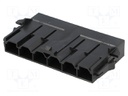 Plug; wire-board; male; Series: Mini-Fit Sr; 10mm; PIN: 6; 600V