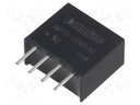 Converter: DC/DC; 1W; Uin: 10.8÷13.2V; 9VDC; Iout: 111mA; SIP4; 1.2g