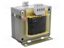 Transformer: mains; 400VA; 400VAC; 230V; Leads: terminal block