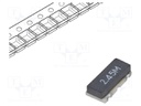 Resonator: ceramic; 2.45MHz; SMD; 7.4x3.4x1.8mm; ±0.5%