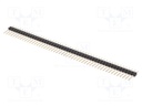 Pin header; pin strips; male; PIN: 50; straight; 2.54mm; THT; 1x50
