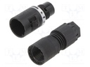 Connector: AC supply; screw terminal; male; TH381; 7÷8mm; 400V