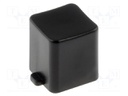 Button; rectangular; black; Application: BS800
