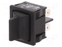 Switch: toggle; Pos: 3; DP3T; (ON)-OFF-(ON); 6A/250VAC; -20÷100°C