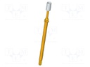 Test needle; Operational spring compression: 4mm; 5A; Ø: 2.3mm