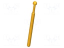 Needle-like test probe; Operational spring compression: 4.4mm