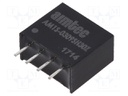 Converter: DC/DC; 1W; Uin: 2.97÷3.63V; 9VDC; Iout: 111mA; SIP4; 1.8g