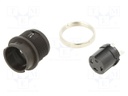 Socket; Connector: circular; 678; female; PIN: 3; unshielded; 7A