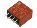 Converter: DC/DC; 1W; Uin: 4.5÷5.5VDC; Uout: 15VDC; Iout: 67mA; PCB