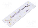 LED strip; W: 45mm; L: 146mm; No.of diodes: 12; CRImin: 70; 4000K