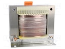 Transformer: mains; 800VA; 230VAC; 230V; Leads: terminal block
