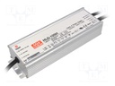 Power supply: switched-mode; LED; 96W; 30VDC; 3.2A; 90÷305VAC; IP67