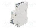 Circuit breaker; 230/400VAC; Inom: 25A; Poles: 1; DIN; Charact: C