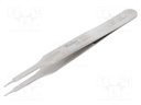 Tweezers; 115mm; Blades: straight,narrowed