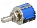 Potentiometer: shaft; multiturn; 500Ω; 2W; ±5%; 6.35mm; linear; IP40