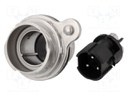 Connector: circular; socket; male; PIN: 3; Buccaneer 7000; 25A; 600V