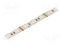 LED tape; RGB; LED/m: 60; SMD; 5050; 12V; 120°; IP20; PIN: 4; 14.4W/m
