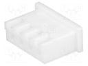 Plug; wire-board; female; XH; 2.5mm; PIN: 4; w/o contacts; for cable