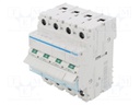 Switch-disconnector; Poles: 4; DIN; 63A; 400VAC; SBN; IP20; 1÷16mm2