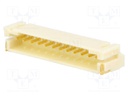 Socket; wire-board; male; 2mm; PIN: 12; SMT; 1A; tinned; -25÷85°C