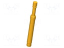 Test needle; Operational spring compression: 4mm; 5A; Ø: 2.3mm