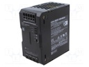 Power supply: switched-mode; 480W; 24VDC; 20A; 320÷576VAC; OUT: 1