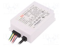 Power supply: switched-mode; LED; 45W; 24VDC; 1.88A; 90÷295VAC
