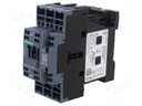 Contactor: 3-pole; NO x3; Auxiliary contacts: NO + NC; 24VDC; 32A