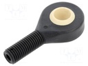 Ball joint; Øhole: 16mm; Thread: M16; Mat: igumid G; Pitch: 2,0