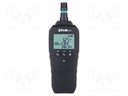 Thermo-hygrometer; LCD; -20÷60°C; Accur.(IR): ±0.05°C; 0÷100%RH
