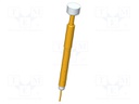 Needle-like test probe; Operational spring compression: 4.2mm