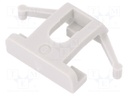 Clip; polyamide; Colour: grey; Application: DIN TH35  rail