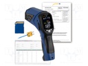Infrared thermometer; LCD; -35÷1600°C; Accur.(IR): ±2°C; ε: 0,1÷1