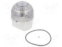Signaller: lighting-sound; 17÷60VDC; siren,blinking light; LED