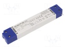 Power supply: switched-mode; LED; 15W; 12VDC; 1.25A; 220÷240VAC