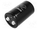 Capacitor: electrolytic; 22000uF; 100VDC; Leads: screw; ESR: 13mΩ