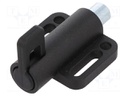 Spring latch; for profiles; W: 38mm; Mat: zinc alloy; F1: 21N
