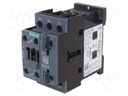 Contactor: 3-pole; NO x3; Auxiliary contacts: NO + NC; 110VAC; 12A