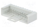 Socket; IDC; male; PIN: 10; straight; THT; tinned; 2.54mm