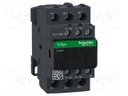 Contactor: 3-pole; NO x3; Auxiliary contacts: NO + NC; 380VAC; 25A