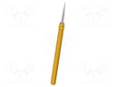 Test needle; Operational spring compression: 4mm; 5A; Ø: 0.6mm