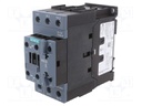 Contactor: 3-pole; NO x3; Auxiliary contacts: NO + NC; 20÷33VAC