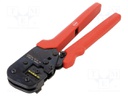 Tool: for crimping; MX150; terminals; 22AWG÷14AWG