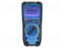 Digital multimeter; Bluetooth; LCD; 4,75 digit (50000); True RMS