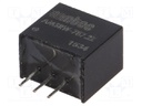Converter: DC/DC; 3.6W; Uin: 14÷72V; Uout: 7.2VDC; Iout: 500mA; SIP3