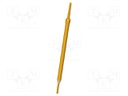 Test needle; Maksimum spring compression: 5mm; 3A; Contacts: CuBe